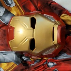 Iron Man costume with mask